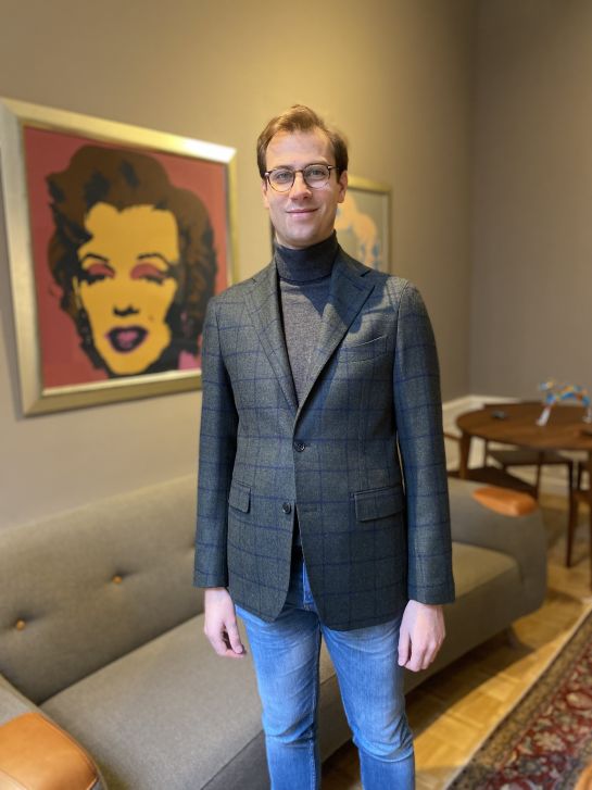 Casual Colbert op maat