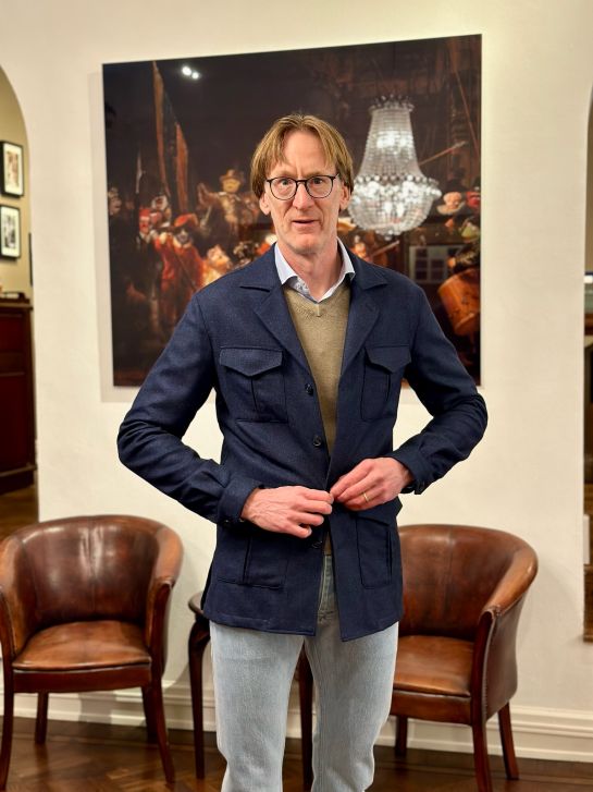 Casual Colbert op maat